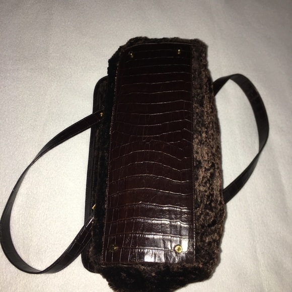 kate spade Bags New Kate Spade Furleather Handbag Brown Purse Poshmark